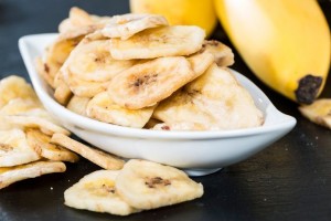 Healthy Food (some fresh made Banana Chips)